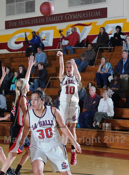 Thumbnail 1 in La Salle vs. Flintridge Sacred Heart (La Canada Tournament) photogallery.