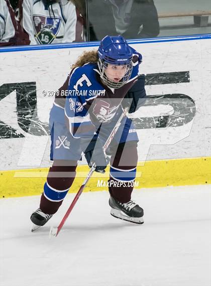 Thumbnail 2 in Williamsville East vs. Frontier/Lake Shore/Orchard Park (Section 6 Final) photogallery.