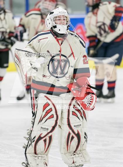 Thumbnail 1 in Williamsville East vs. Frontier/Lake Shore/Orchard Park (Section 6 Final) photogallery.