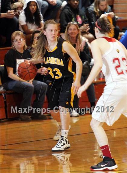 Thumbnail 2 in Alameda @ Carondelet (CIF NCS D2 Playoffs) photogallery.