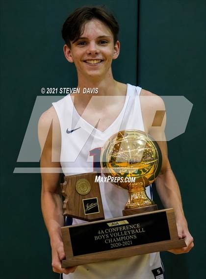 Thumbnail 1 in American Leadership Academy vs. Northwest Christian (4A Finals Awards) photogallery.