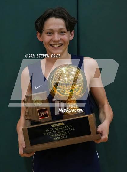 Thumbnail 1 in American Leadership Academy vs. Northwest Christian (4A Finals Awards) photogallery.