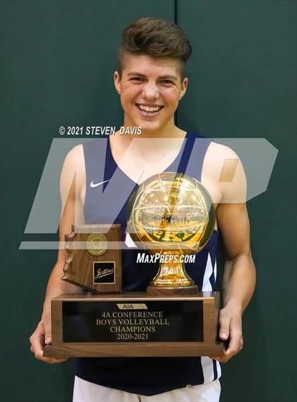 Thumbnail 2 in American Leadership Academy vs. Northwest Christian (4A Finals Awards) photogallery.
