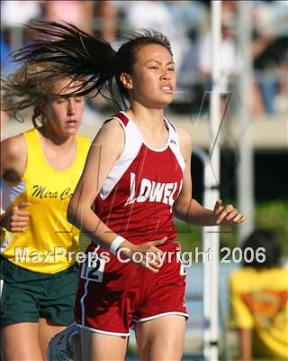 Thumbnail 1 in CIF State Championships - 1600m Run (Girls - Friday) photogallery.