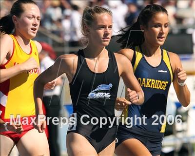 Thumbnail 1 in CIF State Championships - 1600m Run (Girls - Friday) photogallery.