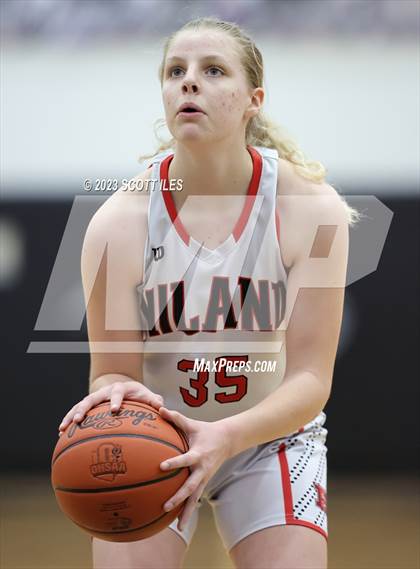 Thumbnail 3 in South Gallia vs Hiland (OHSAA D4 Regional Semifinal) photogallery.