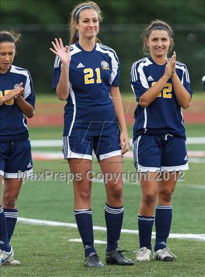 Thumbnail 3 in Glenbrook South vs Naperville North (IHSA 3A Semifinal) photogallery.