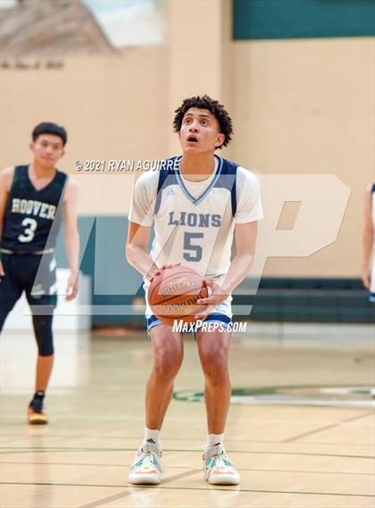 Thumbnail 1 in Hoover @ Linfield Christian (CIF D4AA Semifinal) photogallery.