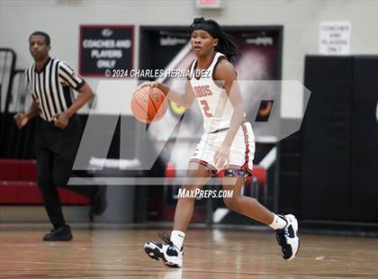 Thumbnail 2 in Cypress Lakes vs. Langham Creek (Cy-Hoops Invitational) photogallery.