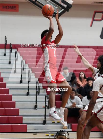 Thumbnail 2 in Cypress Lakes vs. Langham Creek (Cy-Hoops Invitational) photogallery.