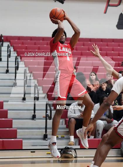 Thumbnail 1 in Cypress Lakes vs. Langham Creek (Cy-Hoops Invitational) photogallery.