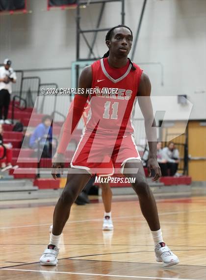 Thumbnail 3 in Cypress Lakes vs. Langham Creek (Cy-Hoops Invitational) photogallery.