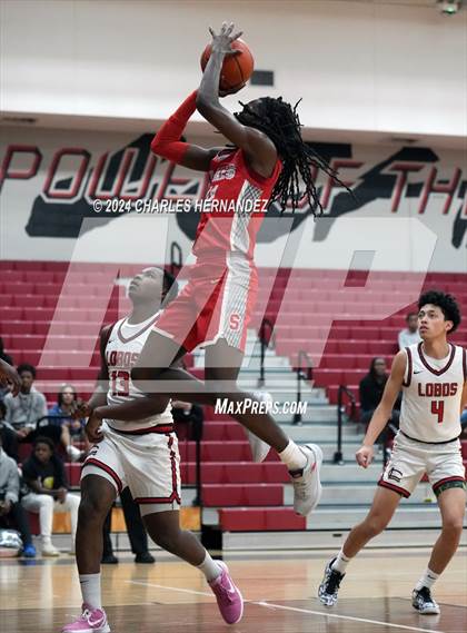 Thumbnail 1 in Cypress Lakes vs. Langham Creek (Cy-Hoops Invitational) photogallery.