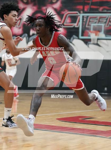 Thumbnail 2 in Cypress Lakes vs. Langham Creek (Cy-Hoops Invitational) photogallery.