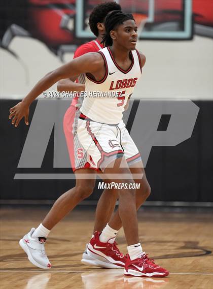 Thumbnail 3 in Cypress Lakes vs. Langham Creek (Cy-Hoops Invitational) photogallery.