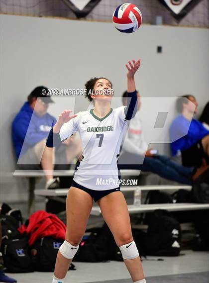 Thumbnail 2 in Houston Christian vs Oakridge (Houston Open Tournament) photogallery.