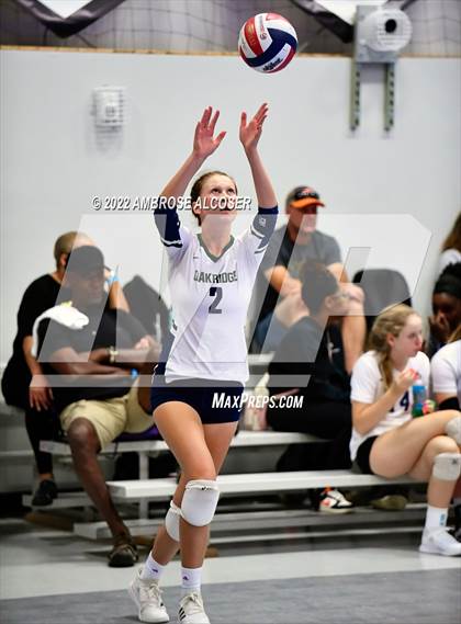 Thumbnail 1 in Houston Christian vs Oakridge (Houston Open Tournament) photogallery.