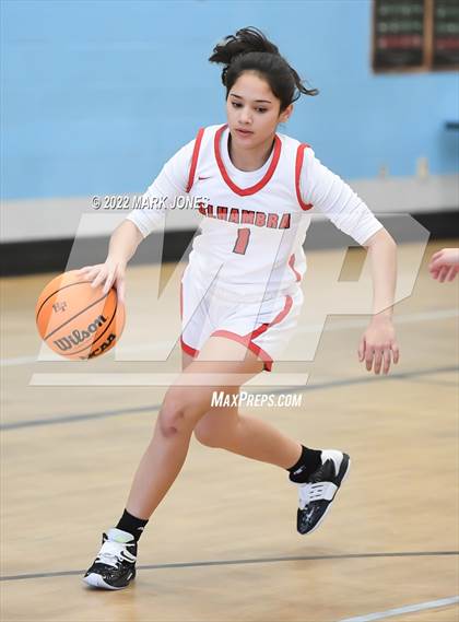 Thumbnail 2 in Mountainside vs. Alhambra (Lady Wolves Court Classic) photogallery.