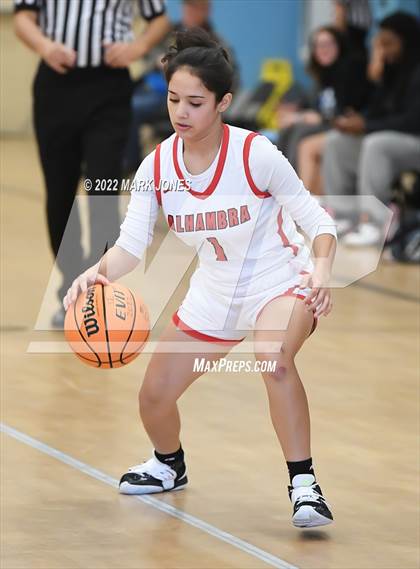Thumbnail 1 in Mountainside vs. Alhambra (Lady Wolves Court Classic) photogallery.