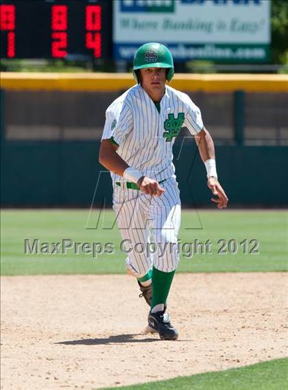 Thumbnail 3 in Franklin vs. St. Mary's (CIF SJS D1 Final - Game 2) photogallery.