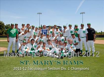 Thumbnail 1 in Franklin vs. St. Mary's (CIF SJS D1 Final - Game 2) photogallery.