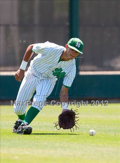 Thumbnail 3 in Franklin vs. St. Mary's (CIF SJS D1 Final - Game 2) photogallery.