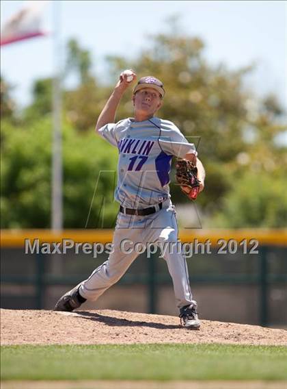 Thumbnail 3 in Franklin vs. St. Mary's (CIF SJS D1 Final - Game 2) photogallery.