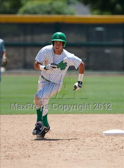 Thumbnail 2 in Franklin vs. St. Mary's (CIF SJS D1 Final - Game 2) photogallery.