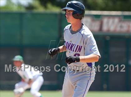 Thumbnail 2 in Franklin vs. St. Mary's (CIF SJS D1 Final - Game 2) photogallery.