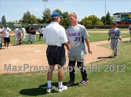 Thumbnail 2 in Franklin vs. St. Mary's (CIF SJS D1 Final - Game 2) photogallery.