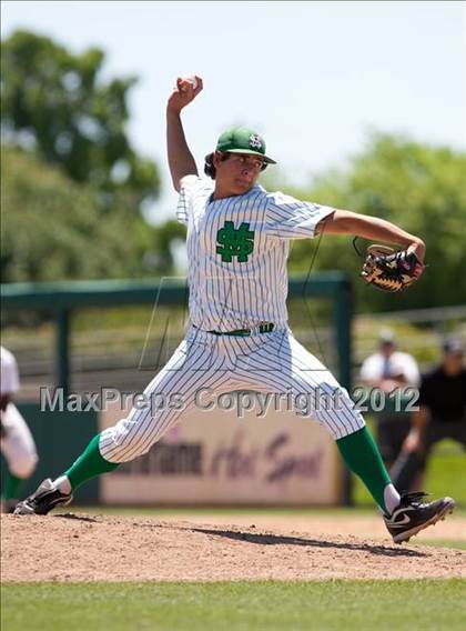 Thumbnail 3 in Franklin vs. St. Mary's (CIF SJS D1 Final - Game 2) photogallery.