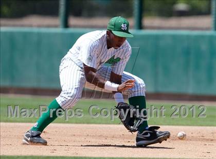 Thumbnail 3 in Franklin vs. St. Mary's (CIF SJS D1 Final - Game 2) photogallery.