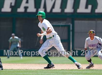 Thumbnail 2 in Franklin vs. St. Mary's (CIF SJS D1 Final - Game 2) photogallery.