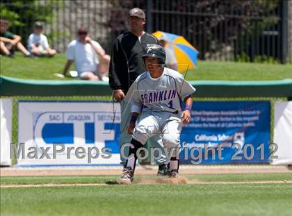 Thumbnail 3 in Franklin vs. St. Mary's (CIF SJS D1 Final - Game 2) photogallery.