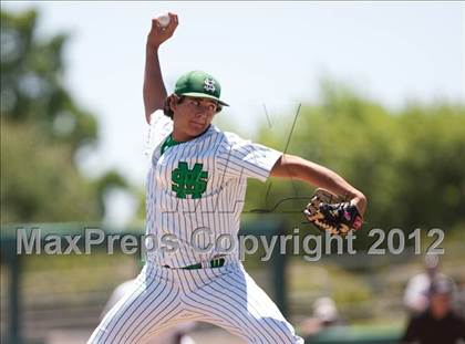Thumbnail 3 in Franklin vs. St. Mary's (CIF SJS D1 Final - Game 2) photogallery.