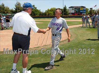 Thumbnail 3 in Franklin vs. St. Mary's (CIF SJS D1 Final - Game 2) photogallery.