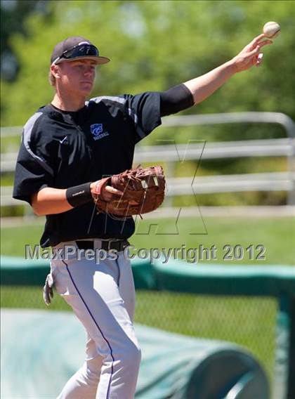 Thumbnail 3 in Franklin vs. St. Mary's (CIF SJS D1 Final - Game 2) photogallery.