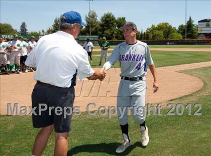 Thumbnail 2 in Franklin vs. St. Mary's (CIF SJS D1 Final - Game 2) photogallery.