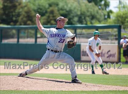 Thumbnail 3 in Franklin vs. St. Mary's (CIF SJS D1 Final - Game 2) photogallery.