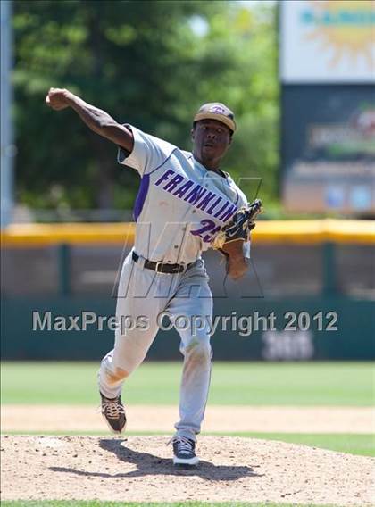 Thumbnail 3 in Franklin vs. St. Mary's (CIF SJS D1 Final - Game 2) photogallery.