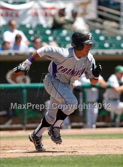 Thumbnail 2 in Franklin vs. St. Mary's (CIF SJS D1 Final - Game 2) photogallery.
