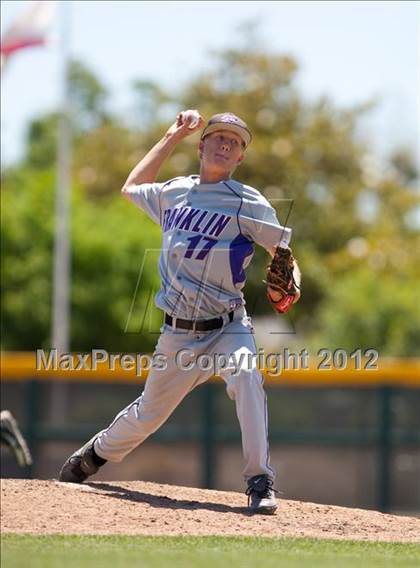 Thumbnail 2 in Franklin vs. St. Mary's (CIF SJS D1 Final - Game 2) photogallery.