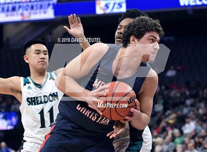 Thumbnail 3 in Modesto Christian vs. Sheldon (CIF SJS D1 Final) photogallery.