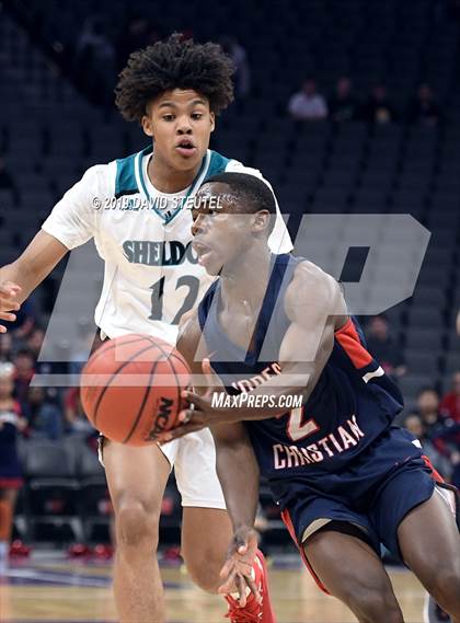 Thumbnail 2 in Modesto Christian vs. Sheldon (CIF SJS D1 Final) photogallery.