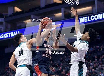 Thumbnail 3 in Modesto Christian vs. Sheldon (CIF SJS D1 Final) photogallery.