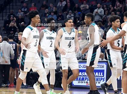 Thumbnail 2 in Modesto Christian vs. Sheldon (CIF SJS D1 Final) photogallery.