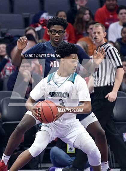 Thumbnail 1 in Modesto Christian vs. Sheldon (CIF SJS D1 Final) photogallery.