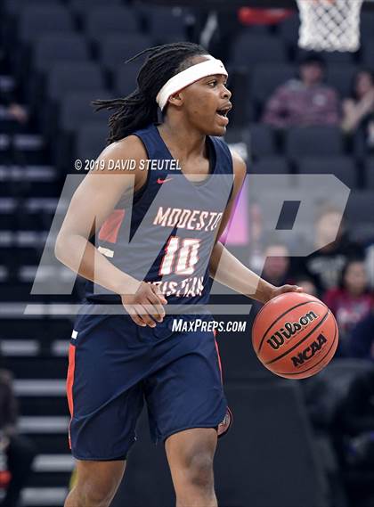 Thumbnail 2 in Modesto Christian vs. Sheldon (CIF SJS D1 Final) photogallery.