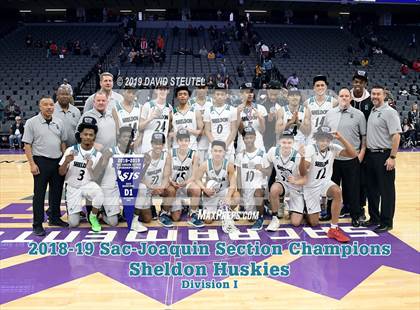 Thumbnail 1 in Modesto Christian vs. Sheldon (CIF SJS D1 Final) photogallery.