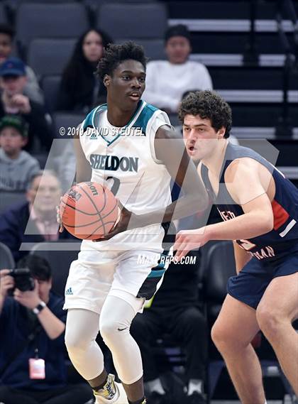 Thumbnail 2 in Modesto Christian vs. Sheldon (CIF SJS D1 Final) photogallery.